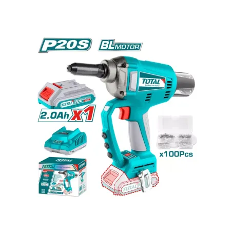 Ամրացման սարք մարտկոցային TOTAL TRTLI20051 20Վ 20 կՆ Ամրացման սարք մարտկոցային TOTAL TRTLI20051 20Վ 20 կՆ