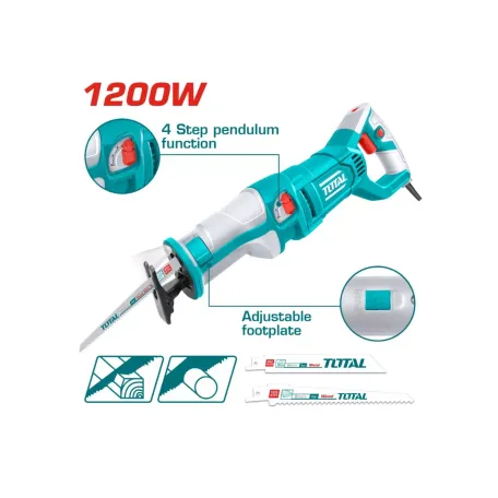 Էլեկտրական սղոց (մխոցային) TOTAL TS1001201 1200Վտ