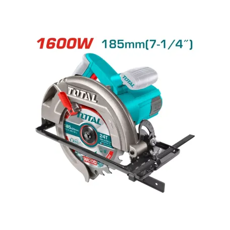 Սկավառակային սղոց էլեկտրական TOTAL TS1161856 1600Վտ 185մմ Սկավառակային սղոց էլեկտրական TOTAL TS1161856 1600Վտ 185մմ