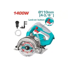 Սկավառակային սղոց (քարի) TOTAL TS3141106 1400Վտ 110մմ