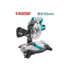 Անկյունահատ սղոց էլեկտրական TOTAL TS42142101 1400Վտ 210մմ Անկյունահատ սղոց էլեկտրական TOTAL TS42142101 1400Վտ 210մմ