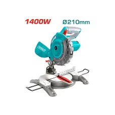 Սկավառակային սղոց էլեկտրական TOTAL TS42142107 1400Վտ 210մմ Սկավառակային սղոց էլեկտրական TOTAL TS42142107 1400Վտ 210մմ