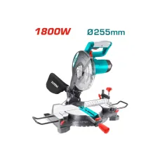 Անկյունահատ սղոց էլեկտրական TOTAL TS42182552 1800Վտ 255մմ Անկյունահատ սղոց էլեկտրական TOTAL TS42182552 1800Վտ 255մմ