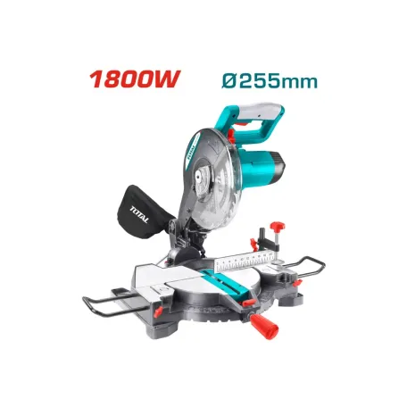 Անկյունահատ սղոց էլեկտրական TOTAL TS42182552 1800Վտ 255մմ Անկյունահատ սղոց էլեկտրական TOTAL TS42182552 1800Վտ 255մմ