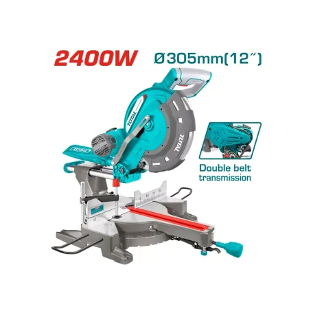 Անկյունահատ սղոց էլեկտրական TOTAL TS42183057 2400Վտ 305մմ Անկյունահատ սղոց էլեկտրական TOTAL TS42183057 2400Վտ 305մմ