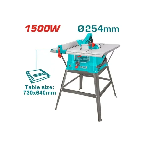 Էլեկտրական սղոց սեղանադիր TOTAL TS5152548 1500Վտ 254մմ