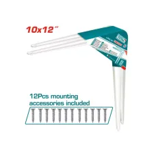 Դարակի նեցուկների հավաքածու 250x300մմ TOTAL TSB11012