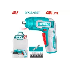 Պտուտակահան մարտկոցային 4Վ 4Նմ TOTAL TSDLI0458