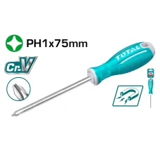 Խաչաձև պտուտակահան PH1x75մմ TOTAL TSDRSPH1075