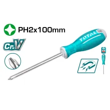 Խաչաձև պտուտակահան PH2x100մմ TOTAL TSDRSPH2100