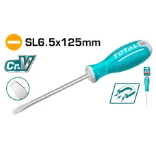 Տափակ պտուտակահան SL6.5x125մմ TOTAL TSDRSSL6125 Տափակ պտուտակահան SL6.5x125մմ TOTAL TSDRSSL6125