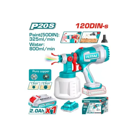 Ներկացիր մարտկոցային 325մլ/ր TOTAL TSGLI20042