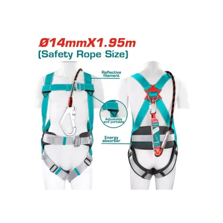 Անվտանգության գոտի 1.95մ TOTAL TSH501420 Անվտանգության գոտի 1.95մ TOTAL TSH501420