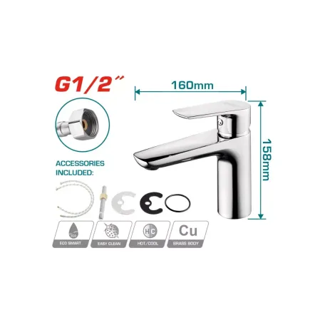 Ծորակ լվացարանի TOTAL TSLBM11501