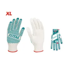 Աշխատանքային ձեռնոց կտորից TOTAL TSP11102 Աշխատանքային ձեռնոց կտորից TOTAL TSP11102