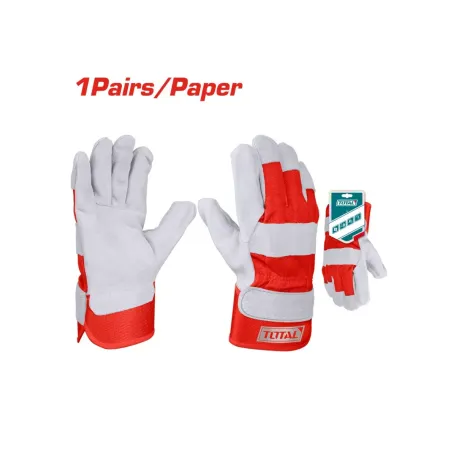 Աշխատանքային ձեռնոց կաշվե TOTAL TSP14101