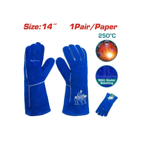 Եռակցման ձեռնոց 350մմ TOTAL TSP15014