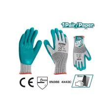 Աշխատանքային ձեռնոց ռետինե TOTAL TSP1706-XL Աշխատանքային ձեռնոց ռետինե TOTAL TSP1706-XL