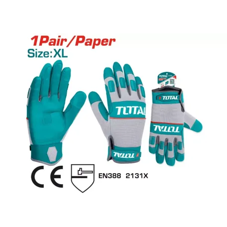 Աշխատանքային ձեռնոց մեխանիկի TOTAL TSP1806-XL