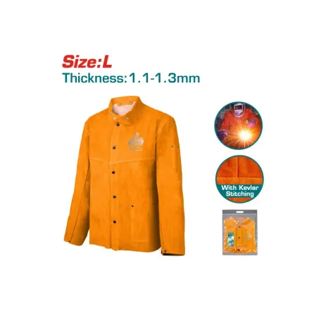 Եռակցման բաճկոն կաշվե Լ TOTAL TSP20103