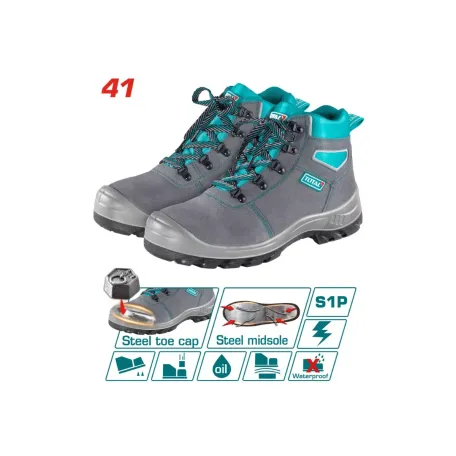 Պաշտպանիչ կոշիկ զամշե երկաթե տակդիրով N41 TOTAL TSP201S1P.41