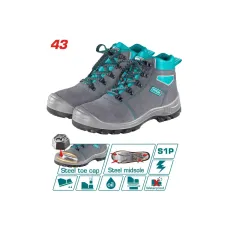 Պաշտպանիչ կոշիկ մետաղյա ներդիրով N43 TOTAL TSP201S1P.43