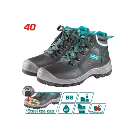 Պաշտպանիչ կոշիկ կաշվից N40 TOTAL TSP202SB.40