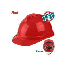 Շինարարական սաղավարտ կարմիր TOTAL TSP2604