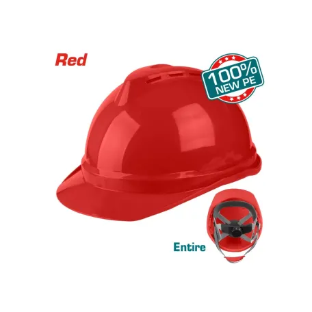 Շինարարական սաղավարտ կարմիր TOTAL TSP2604 Շինարարական սաղավարտ կարմիր TOTAL TSP2604