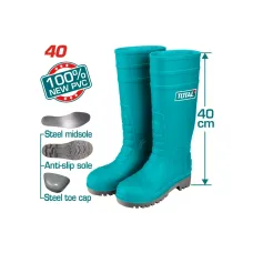 Ռետինե երկարաճիթ կոշիկներ N40 TOTAL TSP302S1P.40