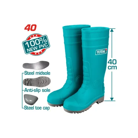 Ռետինե երկարաճիթ կոշիկներ N40 TOTAL TSP302S1P.40