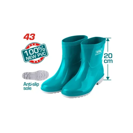 Ռետինե կիսաճտկավոր կոշիկ N43 TOTAL TSP303L.43