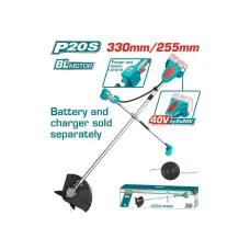 Խոտհնձիչ մարտկոցային 40Վ (2x20Վ) 330/255մմ TOTAL TSTLI20018 Խոտհնձիչ մարտկոցային 40Վ (2x20Վ) 330/255մմ TOTAL TSTLI20018
