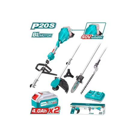 Բազմաֆունկցիոնալ այգեգործական գործիք մարտկոցային 40Վ TOTAL TSTLI2040386