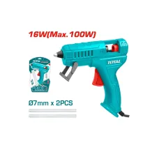 Ատրճանակ 16Վտ սիլիկոնի սոսինձի TOTAL TT001116 Ատրճանակ 16Վտ սիլիկոնի սոսինձի TOTAL TT001116