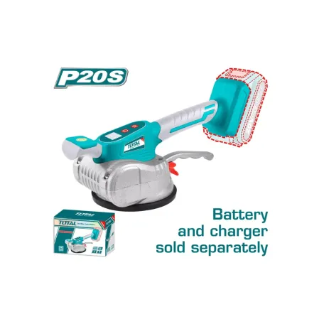 Սալիկի վիբրացիոն սարք մարտկոցային 20Վ 125մմ TOTAL TTVLI2010