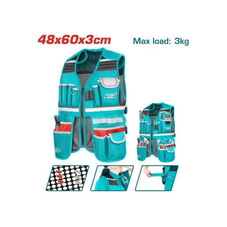 Աշխատանքային հագուստ գրպաններով TOTAL TTVT16025 Աշխատանքային հագուստ գրպաններով TOTAL TTVT16025