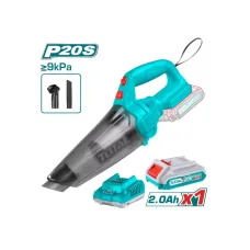 Փոշեկուլ մարտկոցային 20Վ 9կՊա 0․5լ TOTAL TVLI20126