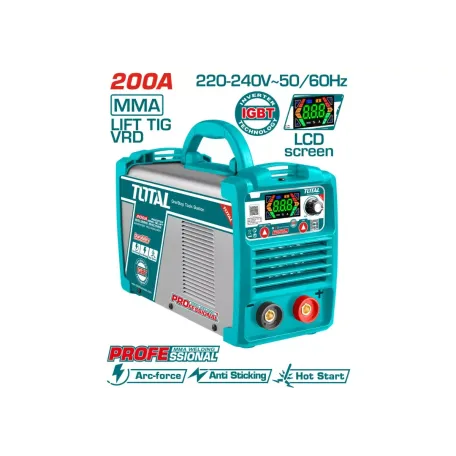 Եռակցման սարք (ինվենտոր) TOTAL TW2200381 200A Եռակցման սարք (ինվենտոր) TOTAL TW2200381 200A