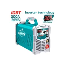 Եռակցման սարք (ինվենտոր) IGBT TOTAL TW22005 200Ա Եռակցման սարք (ինվենտոր) IGBT TOTAL TW22005 200Ա
