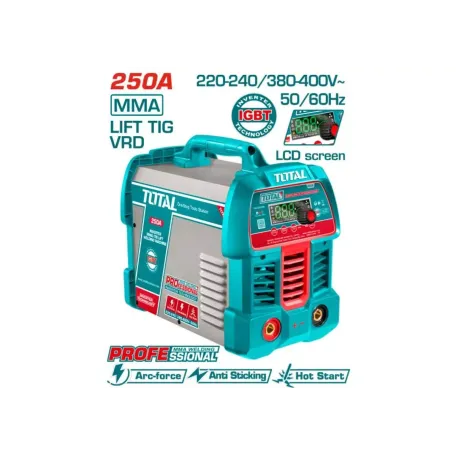 Եռակցման սարք (ինվենտոր) MMA/TIG TOTAL TW225089 250Ա