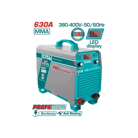 Եռակցման սարք (ինվենտոր, եռաֆազ) TOTAL TW26305 630A