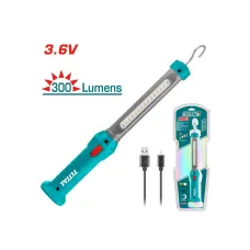 LED լապտեր վերալիցքավորվող TOTAL TWLI35261 3.6Վ