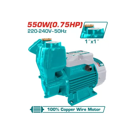 Ջրի պոմպ 550W 45մ 45լ/ր TOTAL TWP105506 Ջրի պոմպ 550W 45մ 45լ/ր TOTAL TWP105506