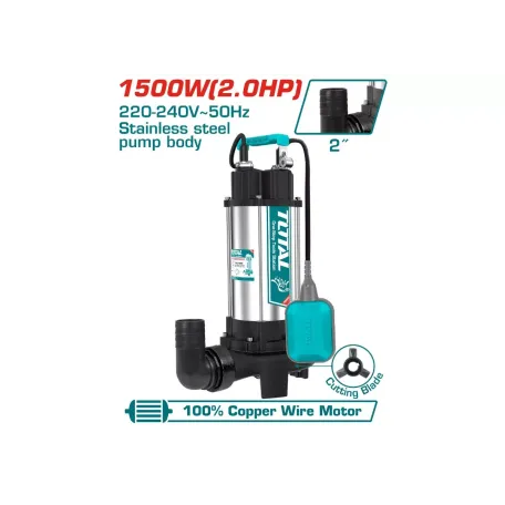 Հորի պոմպ կեղտաջրերի TOTAL TWP7150026 Հորի պոմպ կեղտաջրերի TOTAL TWP7150026