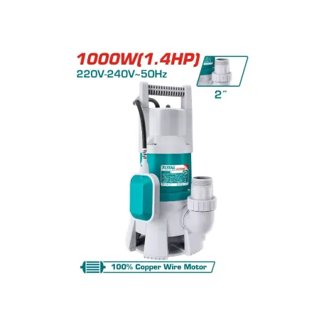 Հորի պոմպ կեղտաջրերի TOTAL TWP810001 Հորի պոմպ կեղտաջրերի TOTAL TWP810001