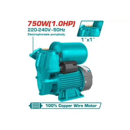 Ջրի պոմպ 750Վտ TOTAL TWP97506