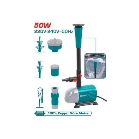 Պոմպ շատրվանի 50W TOTAL TWPM501 Պոմպ շատրվանի 50W TOTAL TWPM501