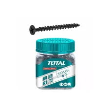 Պտուտակ փայտի տուփով 120հատ TOTAL WJDS4205111