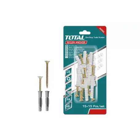 Դյուբել մեխ տուփով TOTAL WJNAK3505012